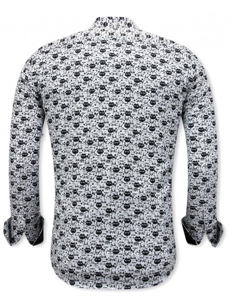 Tony Backer Satijn dierenprint zwart 3093 large