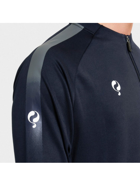 Q1905 Sweater foor navy / grijs / wit QT2905-606-S large