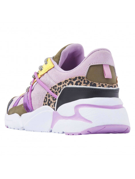 Vingino Odilia Lage sneakers Leren Sneaker Meisjes Roze - Schoenen.nl