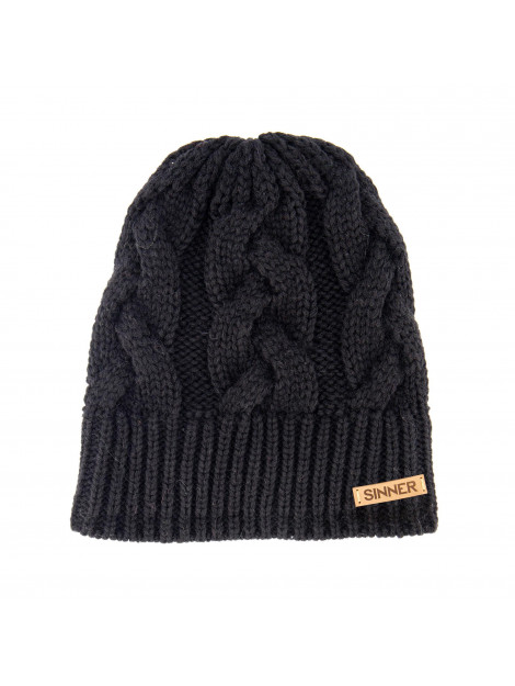 Sinner cable beanie - 047180_999-0 large