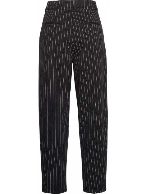 Moss Copenhagen Bexa hw ankel pants black stripe 16393 large