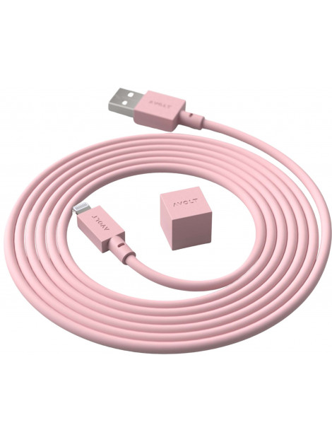 Avolt Cable 1 oplaadkabel oud roze Cable 1 Oplaadkabel Oud Roze large