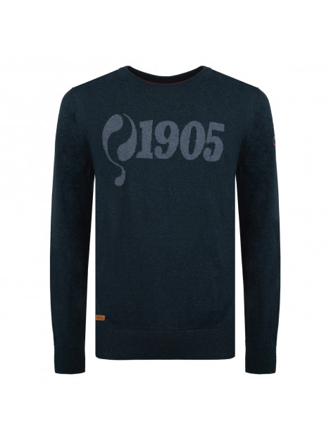 Q1905 Trui bleiswijk denim QM2312040-604-1 large