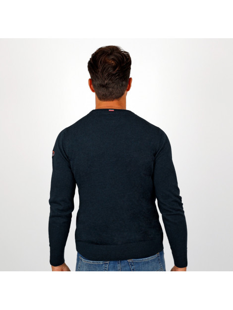 Q1905 Trui bleiswijk denim QM2312040-604-1 large