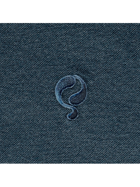 Q1905 Polo shirt bloemendaal donker denim QM2301022-604-1 large