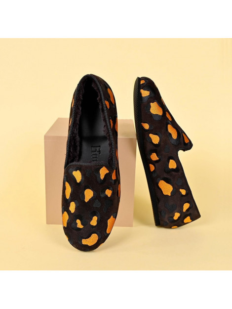 HUMS Leopard suede loafer brown aw2001 AW2001 large HUMS Leopard suede loafer brown aw2001 AW2001 large