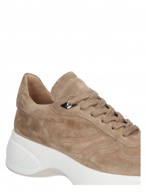 VIA VAI Sneaker NAJA CLOUD Beige Suede Combi - Bormans Modeschoenen