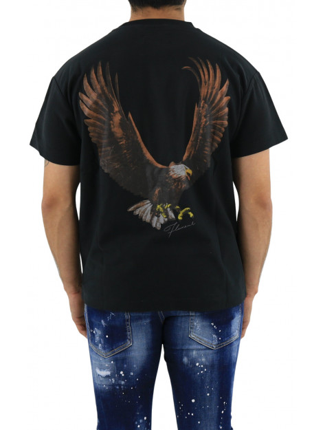 Flaneur Homme Eagle tee FLANEUR HOMME-W8039FH-BLACK large