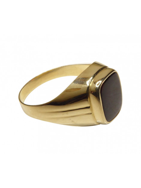Christian Gouden cachet ring met zwarte lagensteen 832B39D0-0106JC large