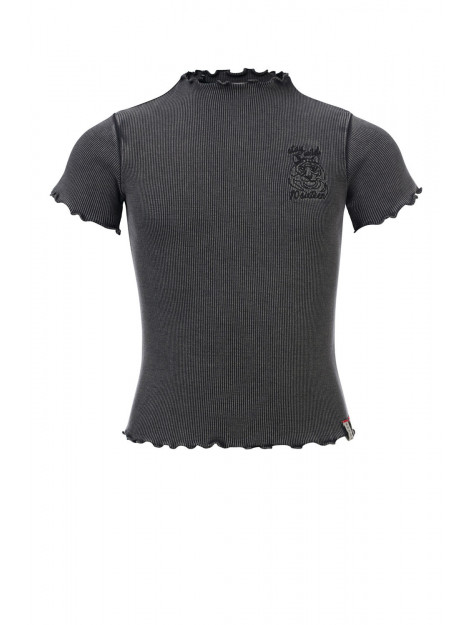 Looxs Revolution Rib jersey t-shirt voor meisjes in de kleur 2201-5411-087 large