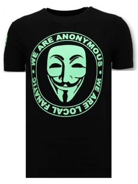 Local Fanatic T-shirt we are anonymous 11-6451Z large
