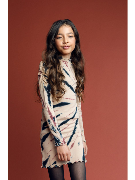Looxs Revolution Slim-fit jurkje tie dye voor meisjes in de kleur 2201-5883-993 large