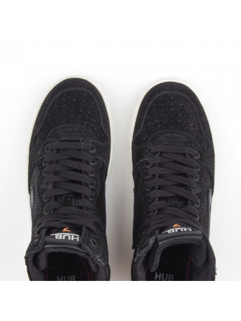 Hub  Court-z high ds w6002s32 nero/ivory W6002S32 large