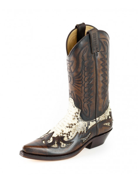 Mayura Boots Cowboy laarzen 1935-milanelo zamora/ natural 1935-MILANELO ZAMORA/PYTHON NATURAL large