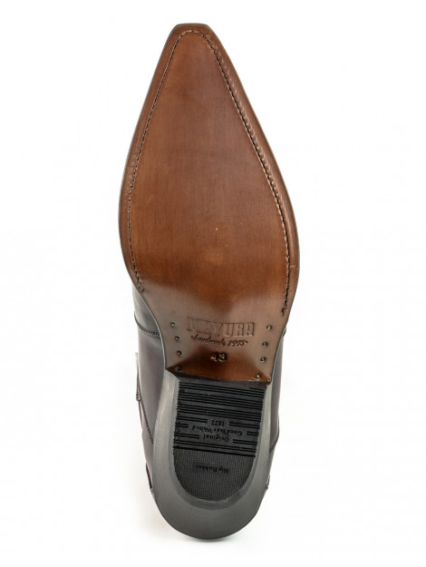 Mayura Boots Cowboy laarzen austin-1931-vacuno burdeos-negro AUSTIN-1931-VACUNO BURDEOS-NEGRO large