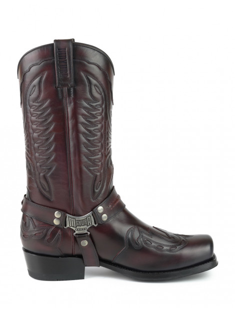Mayura Boots Westernlaars indian-2471-vacuno burdeos-negro INDIAN-2471-VACUNO BURDEOS-NEGRO large