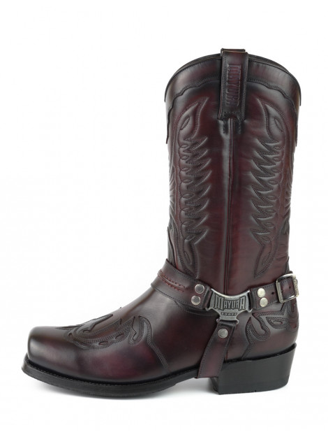 Mayura Boots Westernlaars indian-2471-vacuno burdeos-negro INDIAN-2471-VACUNO BURDEOS-NEGRO large
