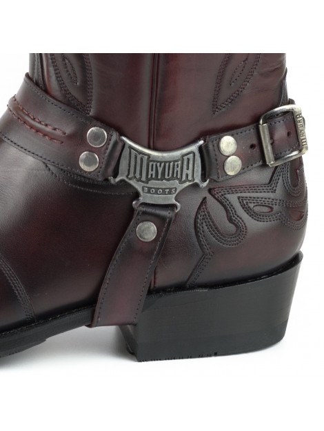 Mayura Boots Westernlaars indian-2471-vacuno burdeos-negro INDIAN-2471-VACUNO BURDEOS-NEGRO large