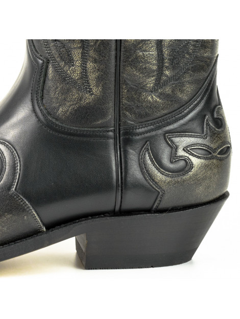 Mayura Boots Cowboy laarzen 1927-c -milanelo bone/pull oil negro 1927-C -MILANELO BONE/PULL OIL NEGRO large