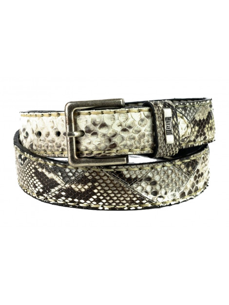 Mayura Boots Broekriem 1020- white 1020-PYTHON WHITE large