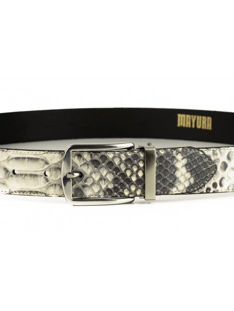 Mayura Boots Broekriem 810/35- natural blanco 810/35-PYTHON NATURAL BLANCO large