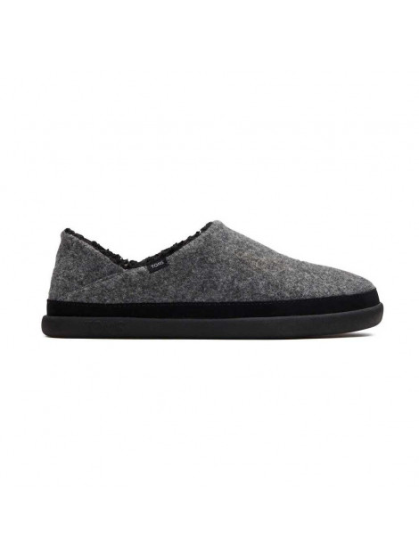 Toms Ezra smoke grey repreve two tone felt 10016808 pantoffel 10016808 large