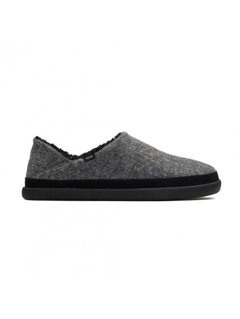 Toms Ezra smoke grey repreve two tone felt 10016808 pantoffel 10016808 large