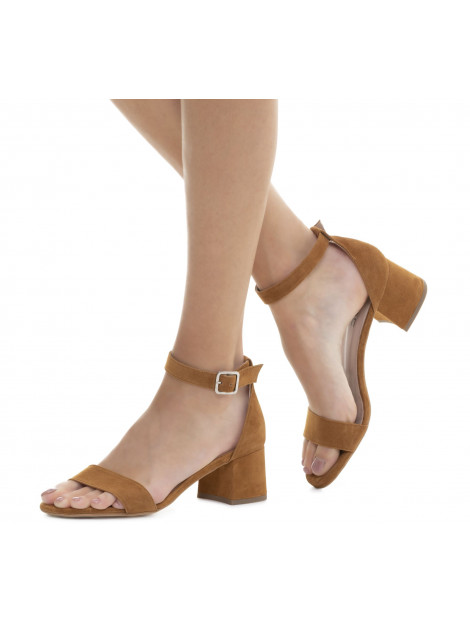 Mace Dames Sandalen Zwart Sue sandaal band | Van den Assem
