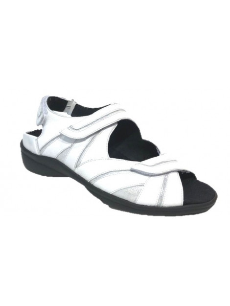 Durea 7390 wijdte G Sandalen Wit - To Be Dressed