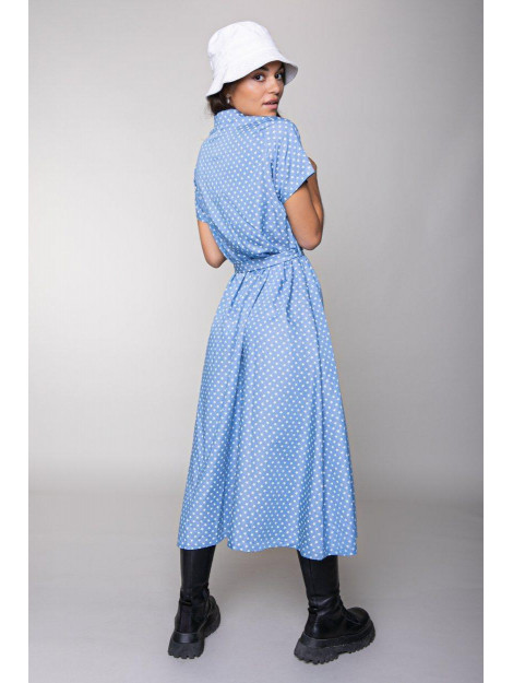 Colourful Rebel Dalia Star Shortsleeve Maxi Shirt 10190 large