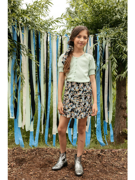 Looxs Revolution Overslag rok bloemenprint voor meisjes in de kleur 2211-5722-246 large