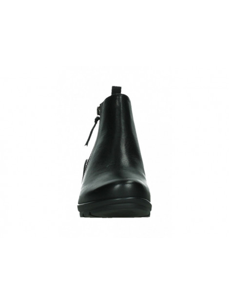 Wolky 03875 Anvik Savana leather Enkellaarzen Zwart - To Be Dressed