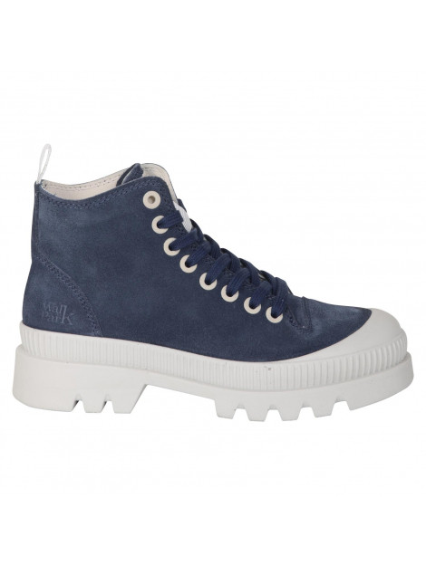 Walk in the Park 5252 suede sneaker donker Blauw WP5252 large