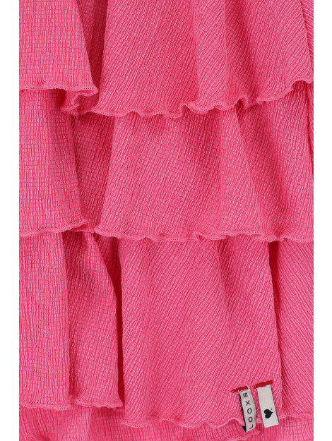 Looxs Revolution Stroken rokje plissé pink voor meisjes in de kleur 2212-7762-232 large