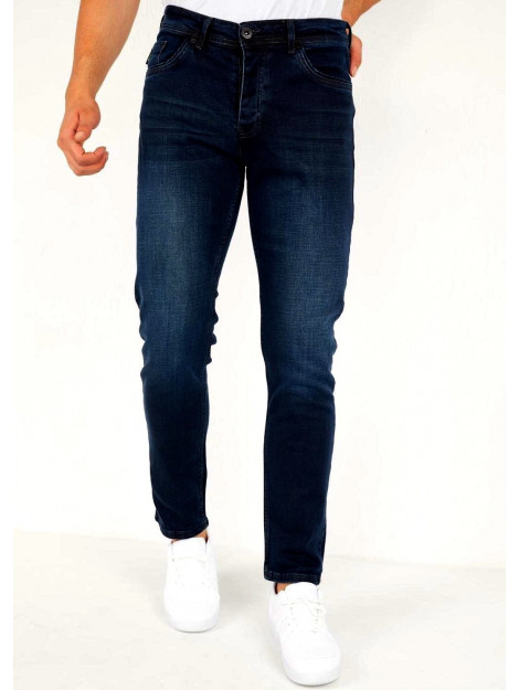 True Rise Spijkerbroek donker regular fit DP10 large True Rise Spijkerbroek donker regular fit DP10 large