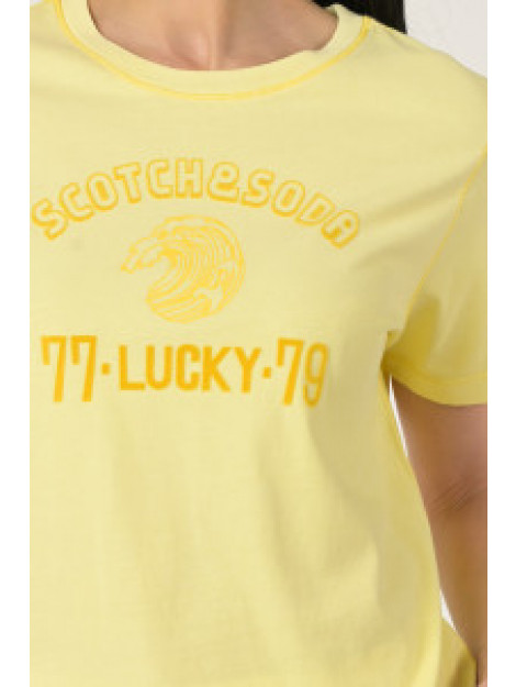 Scotch & Soda T-shirt korte mouw 166212 large