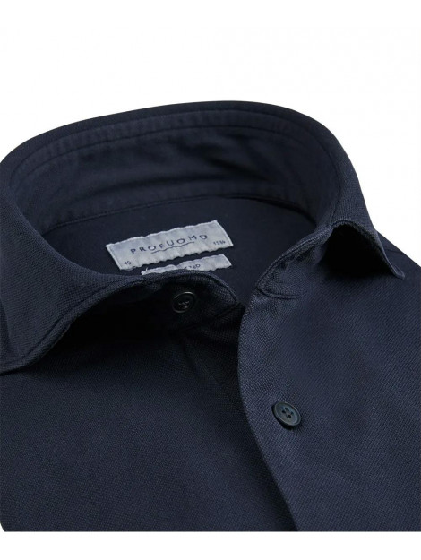 Profuomo Navy knitted shirt PPTH100050 large