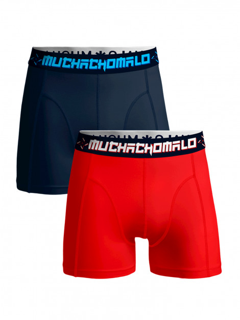 Muchachomalo Heren 2-pack boxershorts effen SOLID1010-347nl_nl large