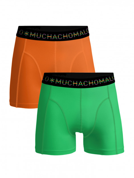 Muchachomalo Heren 2-pack boxershorts effen SOLID1010-349nl_nl large