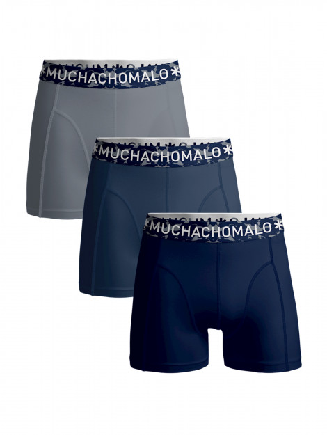 Muchachomalo Heren 3-pack boxershorts effen SOLID1010-470nl_nl large