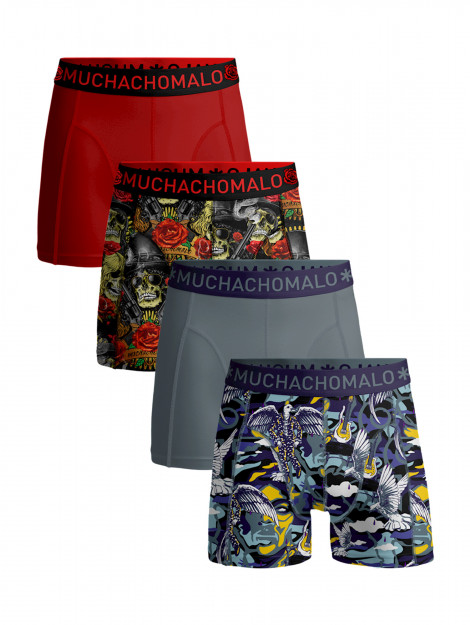 Muchachomalo Jongens 4-pack boxershorts price guns n roses GUNPRI1010-08Jnl_nl large