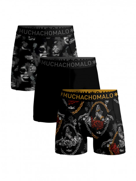 Muchachomalo Jongens 3-pack boxershorts gangsta paradise GANGSTERP1010-07Jnl_nl large