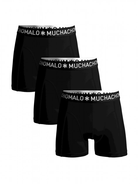 Muchachomalo Heren 3-pack boxershorts effen 1010SOLID185nl_nl large