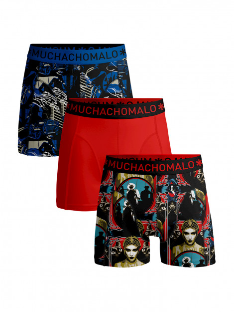 Muchachomalo Heren 3-pack boxershorts smooth criminal SMOOTHC1010-09nl_nl large