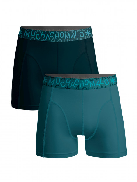 Muchachomalo Jongens 2-pack boxer shorts effen SOLID1010-374Jnl_nl large
