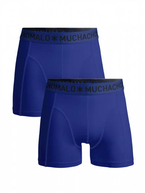 Muchachomalo Heren 2-pack boxershorts effen 1010SOLID200nl_nl large