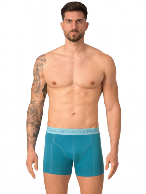 Muchachomalo Men 3-pack + 3-pack boxer shorts /solid CDSOL481-OUTL11nl_nl large