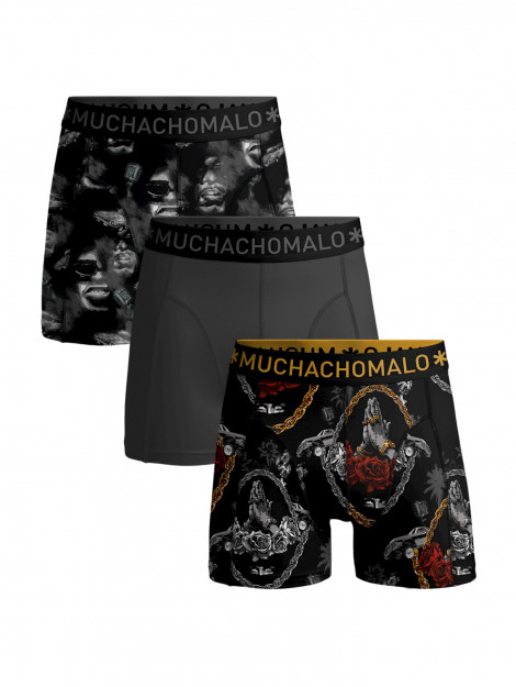 Muchachomalo Jongens 3-pack boxershorts gangsta paradise GANGSTERP1010-09Jnl_nl large