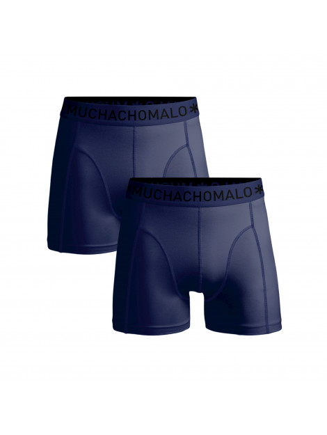 Muchachomalo Heren 2-pack boxershorts effen MICROFIB1010-06nl_nl large