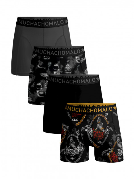 Muchachomalo Heren 4-pack boxershorts gangsta paradise GANGSTERP1010-08nl_nl large